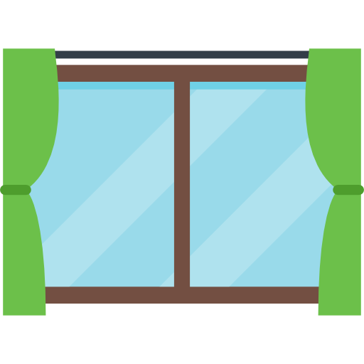 Wet Wipe Window Blinds Icon